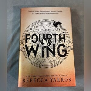 Fourth Wing Rebecca Yarros Hardback Book